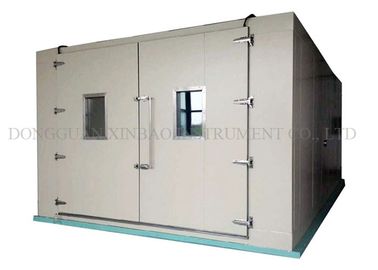 Insulated Panelized Temperature Controlled Chamber , Thermal Shock Test Chamber Touch Panel Programmer